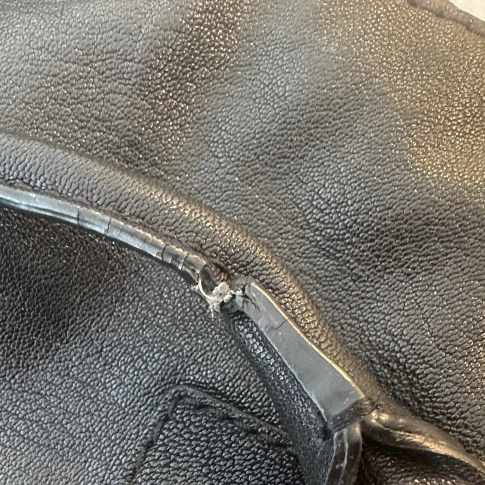 Michael Kors Black Shoulder Bag with Gold Chain